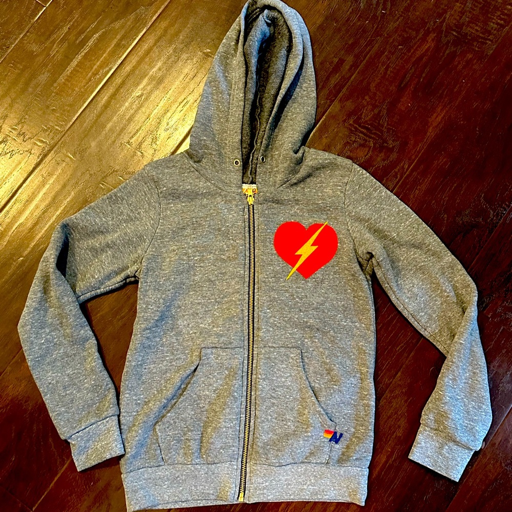 Brand New Aviator Nation kids hoodie Size 10